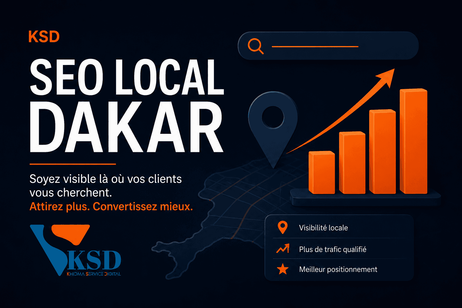 SEO local à Dakar : comment apparaître sur Google près de vos clients